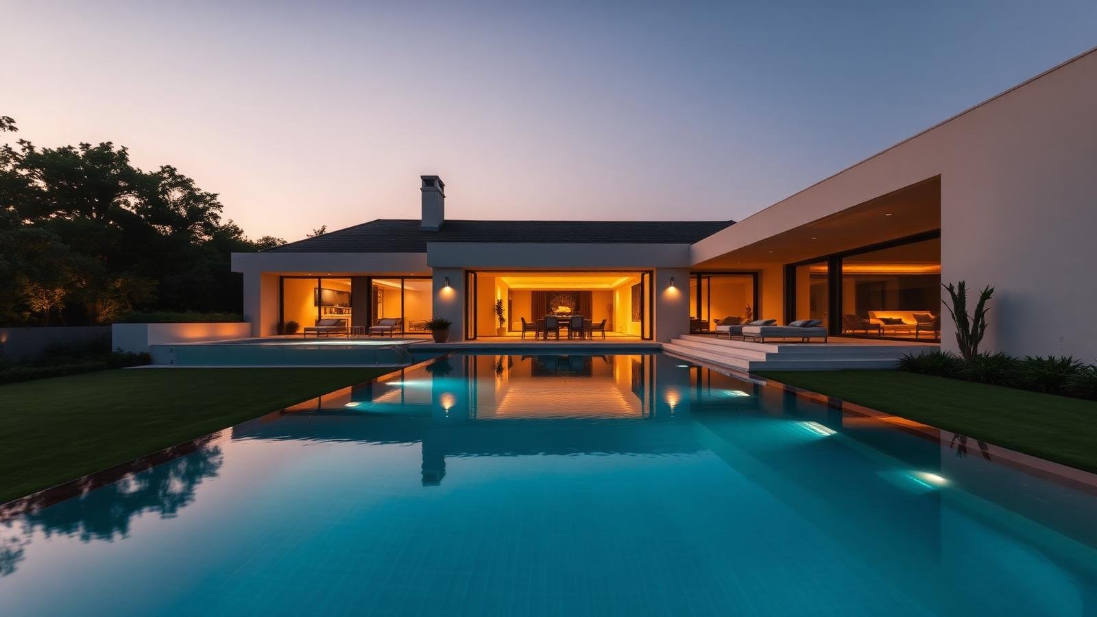 Poolside Villa